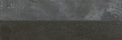 Emser Contra 4"x12" Polished Matte Black Demi