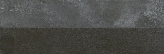 Emser Contra 4"x12" Polished Matte Black Demi