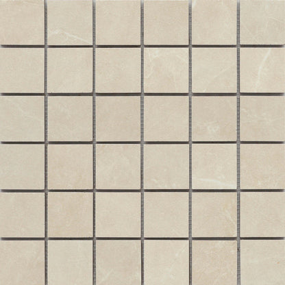 Emser Sterlina II 12" X 12" Mosaic 2" Hexagon Matte  Ivory 