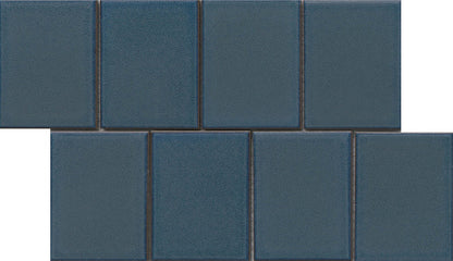 Emser Cuadro 9"x14" Mosaic 4"x5" Polished Royal