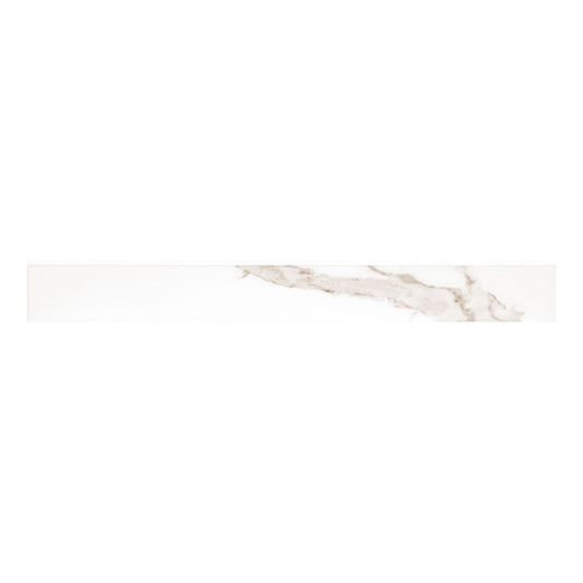 MS International Savoy 3" x 24" Bullnose Polished Crema