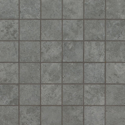 MS International Legions 2" x 2" Mosaic Matte Lunar Silver