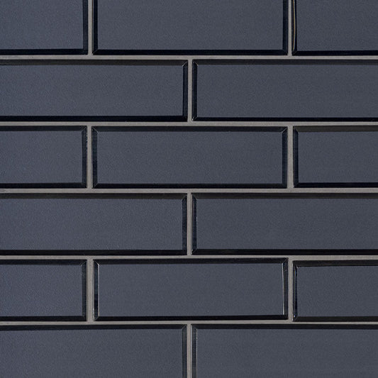 MS International Decorative Mosaic 12" x 12" Subway Vague Blue
