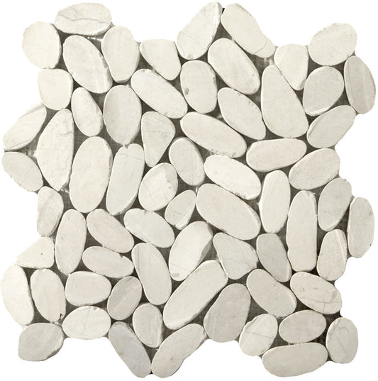 Emser Flat Venetian 12"x12" Mosaic 2"x2" Ivory