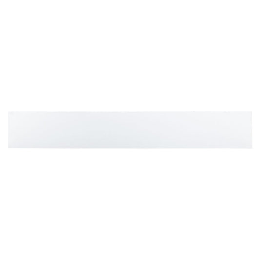 MS International Domino 4" x 24" Bullnose Polished White