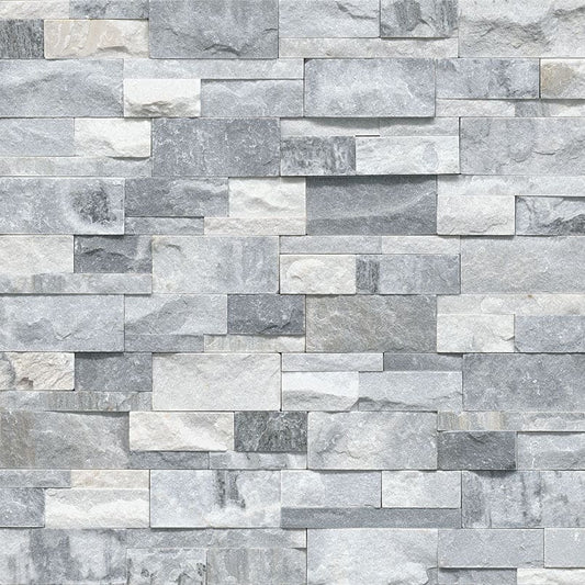 MS International Rockmount 9" x 18" Ledger Corner Alaska Gray