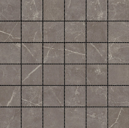 Emser Sterlina II 12"x12" Mosaic 2"x2" Matte Henna